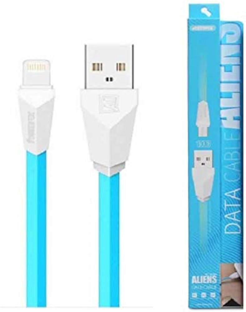 Apple Cable 1000mm (blue) Aliens, USB cable/Remax