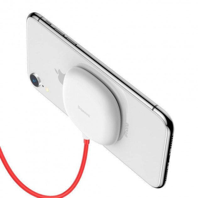Baseus Suction Cup Wireless Charger WXXP-02 (Белый)