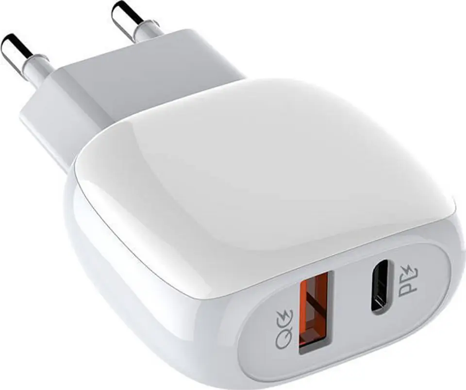 LDNIO A2317C  Charger 20W PD+QC 3.0 With Cable (Type-C)