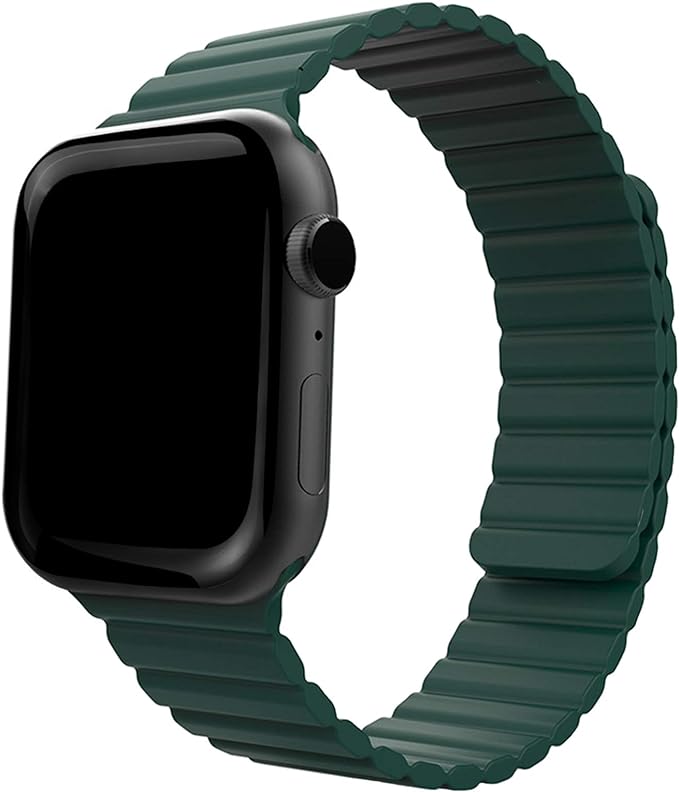 Polo Watch Band Silicone Magnet 38/40 Green